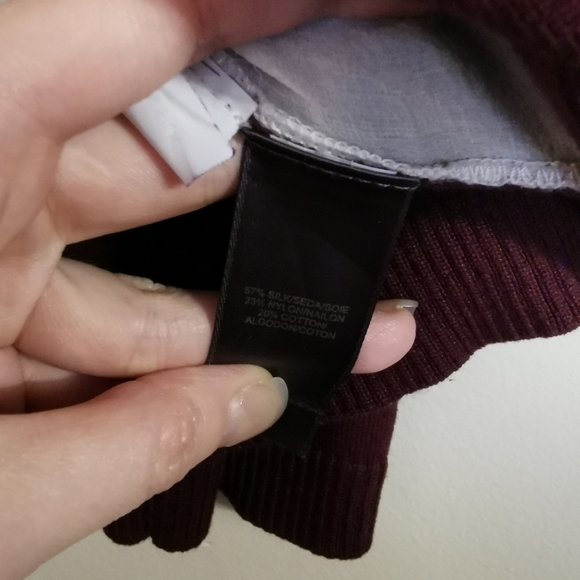 Silk cardigan  size M - Picture 7 of 7